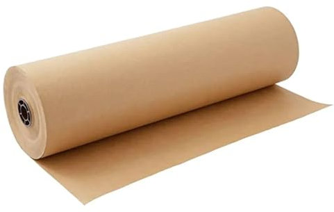 EKalgretrA Große braune Kraftpapierrolle 50 cm x 10 m, 1 Rolle for Verpacken von Geschenken, Verpacken von beweglichen Wänden, Kunsthandwerk, Bodenbelag Geschenkpapier Natur