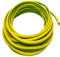 BUYERS POINT 1 Meter 6mm Green/Yellow PVC Earth Sleeving | Durable Electrical Cable Sleeve for Wire Protection | Earth Cable Cover | Electrical Wire Insulation