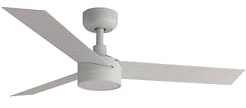 Faro Cruiser Small Ceiling Fan 3 Blade Matt White with Lighting 2700-4000 – 6500 K, Tuya Smart System