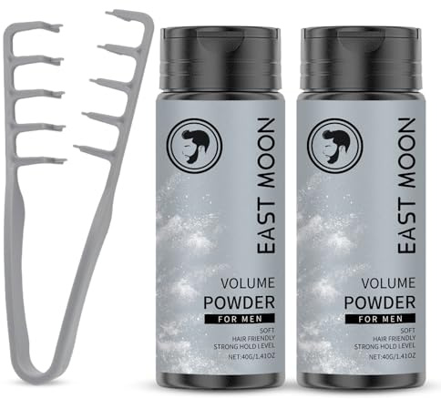 Poudre de texture pour hommes (2 flacons) + Peigne de texture