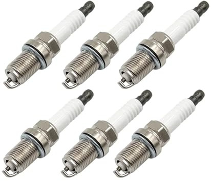 Glühkerze BKR6E-11D Standard-Zündkerze 6 Stück für Honda, Kia Picanto, Chevrolet Tracker 2004-2008, 2004-2011, 2007-2009