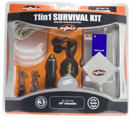 PSP - 11 in 1 Survival Kit Schwarz
