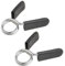 TRIXES Paio Clip a Molla - 2 x Molle a Forbice 1 per Manubri Palestra Fitness - Collari per Manubrio - per Barra Bilanciere per Diametro 25 mm
