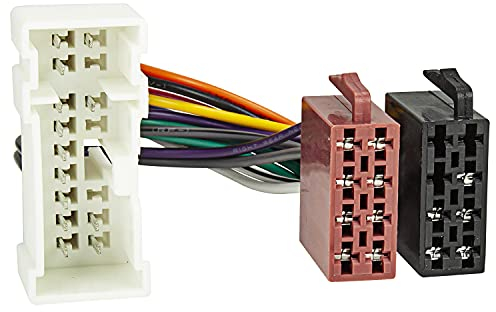 tomzz Audio 7038-003 Câble Adaptateur Radio Compatible avec Nissan Almera Primera Micra Terrano X-Trail Navara sur Norme 16pins ISO
