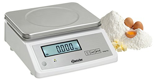 Bartscher Elektronische Küchenwaage 15kg, Teilung 2g - A300118