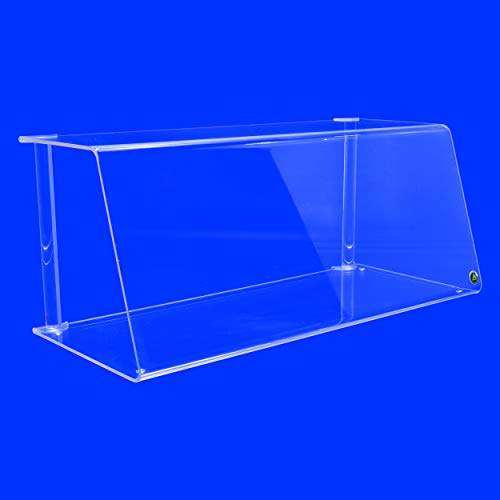 Grünke Original Spuckschutz Thekenaufsatz Nr. 4S mit Stützen, Hustenschutz Niesschutz Acryl (Breite: 60cm)