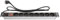 Good Connections Steckdosenleiste 19 (1HE) - Schutzkontakt-Stecker an 8x Schutzkontakt-Buchse - Schalter mit Schalterschutz, ÜSS, Kinderschutz, Wandmontage - Aluminium-Profil, silber