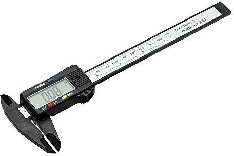 iTimo Werkstattmessschieber digital Lineal Mess-Werkzeug Elektronische Digital Display Bremssattel Gauge Kunststoff Messschieber. 150MM
