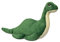 Aurora 61076 World Bessie Monster Peluche, Grün