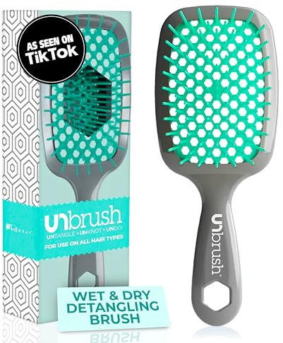 FHI Heat UnBrush Grey Handle, Teal