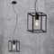 Briloner Leuchten Pendelleuchte, Pendellampe 1-flammig, Hängelampe retro vintage, Black Steel, 1x E27, max. 40 Watt, Schwarz, 170x170x1200mm (LxBxH)