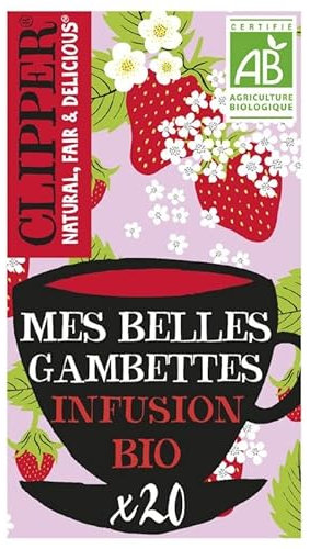 CLIPPER - Infusion Mes Belles Gambettes 40G - Lot De 4 - Offre Special