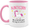 Tasse Tassen 325ml - Tante Geschenk - Aunticorn schwarz - 325 ml - Rosa - unicorn aunt mug english für auntie best teyze tanten beste tante￼ sprüche die geschenke+für+tante geschenke fuer