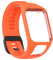 Bracelet de rechange pour montre connectée TomTom Golfer 2/Runner 2/Runner 3, Silicone, Pas de gemme