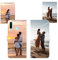 Sunrive Personalisierte hülle kompatibel mit Huawei P30 lite Handyhülle Benutzerdefiniert,Schutzhülle Lederhülle handykette universal Etui mit Eigenem Foto Bild Text Individuelle