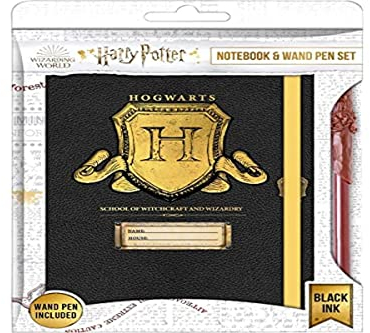 BLUE SKY Set Harry Potter Poudlard - Carnet de Notes et Stylo Baguette Magique