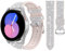 Neitra Stretta Bling Cinturini per Sumsung Galaxy Watch6/5/4 Cinturino/Watch 5Pro 45mm/Galaxy Watch 6 Classic 43mm 47mm/4 Classic 42mm 46mm/Watch3 41mm, 20mm Silicone Replacement Ricambio