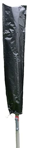 sackmaker PARASOL COVER - Laminated Black Cover- Toggle cord and lock UV resistant cover (30x250cm)