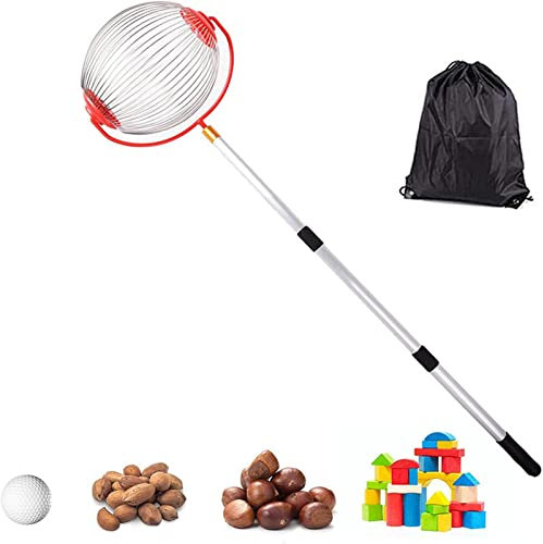 Yeeda Nusssammler Nusspflücker Star Nuss-Sammler, Walnuss Sammler Nusssammler Rollsammler, Pick Up Roll Collector Werkzeuge Für Nüsse Früchte Pekannüsse Pflaumen Golf
