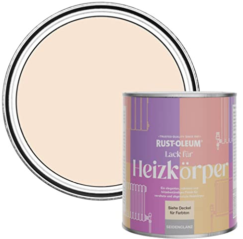 Rust-Oleum Pink Heat Resistant Radiator Paint in Satin Finish - Melrose 750ml