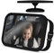 LIONELO Sett Baby Rücksitzspiegel, Großer Rückspiegel zur Beobachtung von Kindern im Auto, 360° drehbar, sicher, unzerbrechlich für jedes Auto geeignet, einfache Montage in der Kopfstütze