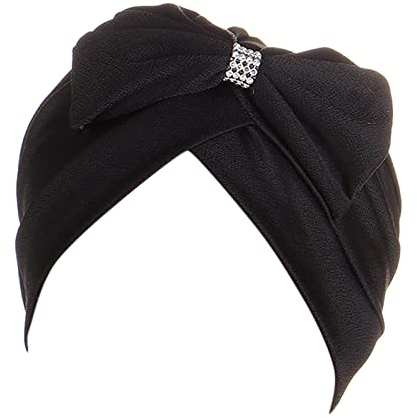 Kopftuch Damen Hijab Abaya Muslim Damen Dubai Hijab Jersey Hijab,Braid Head Turban Bohemian Bowknot Turban Cancer Ethnic Wrap Cover Cap Headwear Hair Hat Cap Sport Hijab Kopftuch Damen Hijab Set