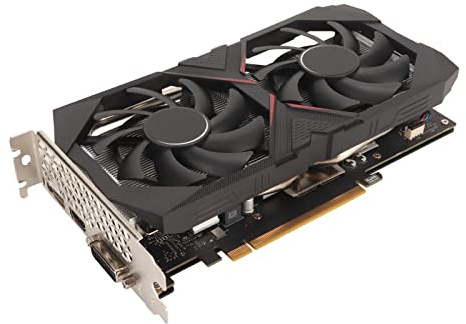 Septpenta RTX 2060S 8G GDDR6 256Bit Grafikkarte, PCI Express 3.0 X 16 Interface HD Multimedia Interface Game Grafikkarte mit 2 Lüftern