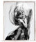 Bilderrahmen Leerrahmen für Leinwand Bilder auf Keilrahmen | Format 90x120 cm in Vintage Optik