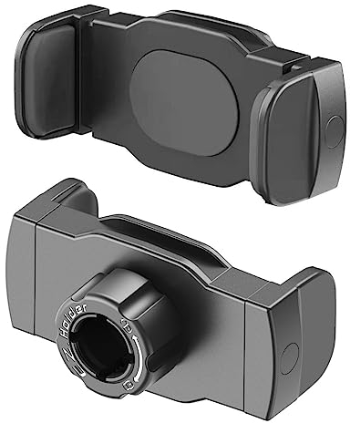 ThtRht 2 Pack Phone Holder Mount Clip Ball Joint Connector Socket Replacement 17mm Rotating Ball Head with Fixed Nut for Car Wireless Charger Cellphone Clamp Ring Light Selfie Hose Stand Bracket