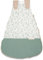 ULLENBOOM Schlafsack Baby 0-3 Monate, 56/62, OEKO-TEX Materialien, Floral Grün (Made in EU), 2,5 TOG - Baby Schlafsack Neugeborene - Ganzjährig für Frühling, Herbst und Winter