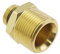 YINETTECH Connecteur mâle G1/4 pour nettoyeur haute pression M22 14 mm compatible avec Kranzle Compatible avec adaptateur de nettoyeur haute pression Himore en laiton