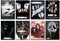 Scream Poster (8 Stück, 20,3 x 27,9 cm) für Zimmer, ästhetisch, Wandkunst für Raumdekoration, Poster für Fans, ungerahmt