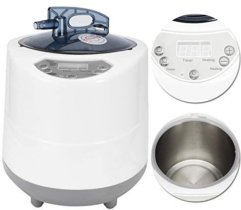 Generatore di Fumigazione a Vapore 3l 1500w Generatore di Sauna Per Tenda Spa Terapia del Corpo Macchina Per Fumigazione Vapore Domestico Batteria Incorporata EU 220V