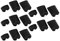 BROLEO 5 Ensembles de Manchons de Vis de Scooter, Bouchon de Vis de Garde-Boue en Silicone, Haute fiabilité pour Accessoires de Remplacement de Scooter électronique X-iaomi M365
