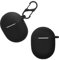 kwmobile Case Compatible with Google Pixel Buds A Series Case - Silicone Cover Holder for Earbuds - Black
