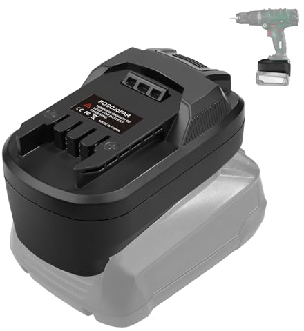 EID Adapter für Bosch PBA 18V auf Parkside 20V Werkzeug,für Bosch 18V PBA PSB PSR Home and Garden Akku Konvertieren akku zu für Parkside 20V Li-ion Akku,Passend für Parkside 20V Werkzeug