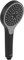 Villeroy & Boch Verve Showers Duschkopf, Handbrause mit 3 Strahlarten auf Knopfdruck wechselbar, EasyClean, Wassersparend, Universeller Anschluss – Matt Black