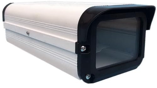 10 inch Security CCTV Camera Housing Case Casing Box Aluminium Alloy, IP65 Weatherproof Box Shell for Mount Enclosure Dust Cover Case Security CCTV Camera Housing Case