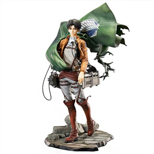 Puruuige Levi Figur Statue 26cm Anime Action Figur PVC Comic Charakter Modell Sammlerstück Skulptur Dekoration