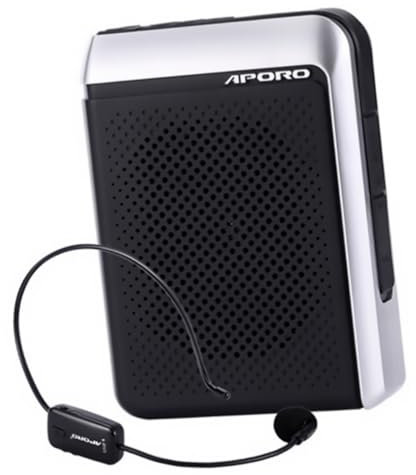 Toddmomy Digital Loudspeaker Hearing Amplifier Portable Voice Amplifier for Teachers Wireless Microphone Amplifier