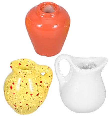 Gatuida 3 Piezas Pegatizas de refrigerador de Mini jarrón imanes Decorativos imanes de Nevera Lindo Lindos imanes de refrigerador Mini imanes de Plantas Lindos imanes de Nevera Resina