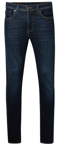 Pierre Cardin Herren Jeans PC-Lyon | Männer Hose | modern fit | Dark Blue Used Whisker 7786 6815 | 33W - 34L