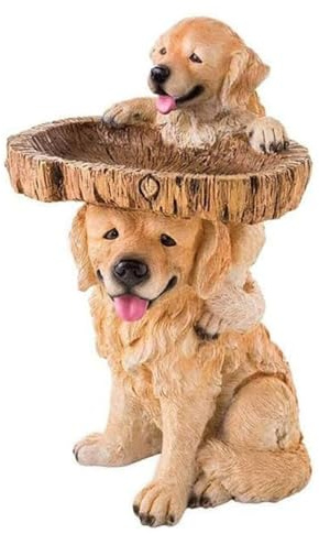 Bosiyrggrl Fashionable and Cute Resin Water Basin, Resin Outdoor Bird Feeder Birdbath, Garden Courtyard Outdoor Decoration Easy Install Easy to Use A
