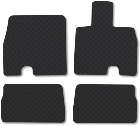 Omoda e5 (2025+) 3mm Rubber Car Mats | Tailored Fit Durable Floor Mats Full Coverage Protection Waterproof Accessories Easy Clean Anti Slip Made in the UK