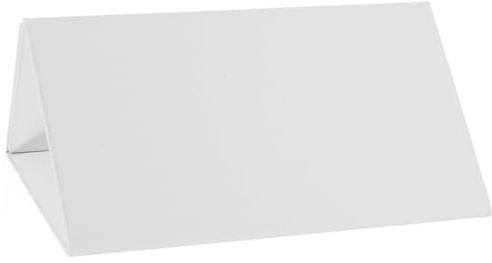 HOMOBABE Magnetische Namensschilder aus Pu für Büros und Klassenzimmer Wiederverwendbare Tischkartenhalter Abwischbare Weiße Platzkarten für Einfache Aufbewahrung