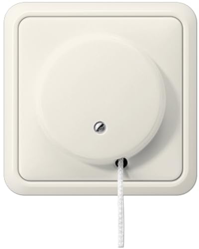 Jung 5506ZU - Interruptor/conmutador con Tirador Blanco Marfil