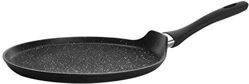 IBILI - Sarten crepes natura, 25 cms, Aluminio, Antiadherente estilo piedra, Apto para induccion