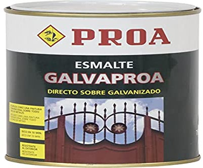 Esmalte Forja directo sobre galvanizado o hierro. Galvaproa Forja. Negro 750 ML.
