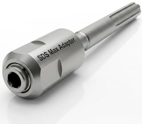 SDS-Max Adapter 220 mm für SDS-Plus Zubehör Bohrer Meißel Bohrhammer