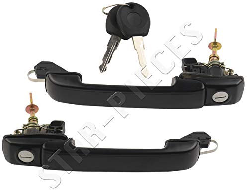 STARKIT PERFORMANCE 2 maniglie porte esterne per Golf 3, Golf 4 cabriole e Volkswagen Vento (1991-2002) anteriore sinistra + anteriore destra. Venduto con serratura + doppia chiave